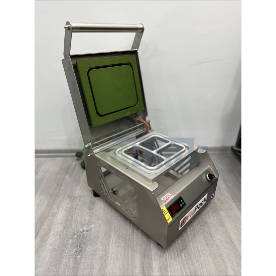 Fiapack Tabak Kapatma Makinesi Paslanmaz 227x178 mm 3 Bölmeli