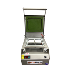 Fiapack Tabak Kapatma Makinesi Paslanmaz 227x178 mm 4 Bölmeli