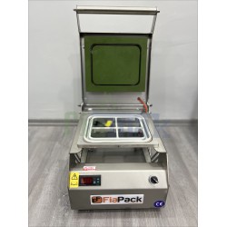 Fiapack Tabak Kapatma Makinesi Paslanmaz 227x178 mm 4 Bölmeli