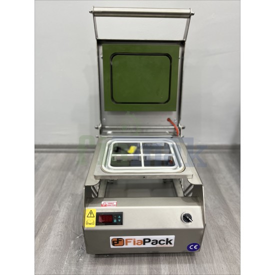 Fiapack Tabak Kapatma Makinesi Paslanmaz 227x178 mm 4 Bölmeli