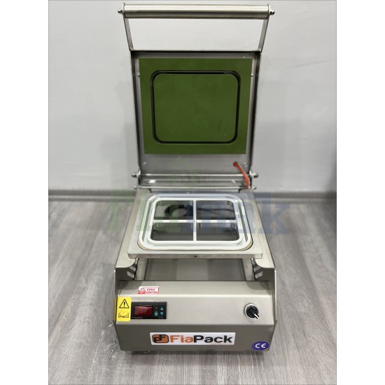 Fiapack Tabak Kapatma Makinesi Paslanmaz 227x178 mm 4 Bölmeli