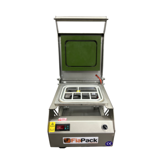 Fiapack Tabak Kapatma Makinesi Paslanmaz 227x178 mm 6 Bölmeli