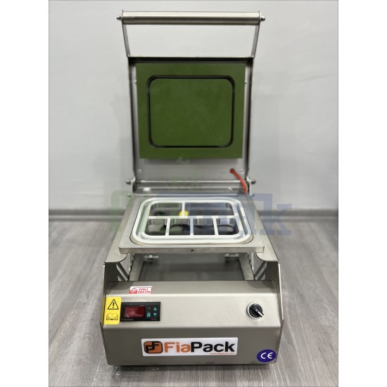Fiapack Tabak Kapatma Makinesi Paslanmaz 227x178 mm 6 Bölmeli