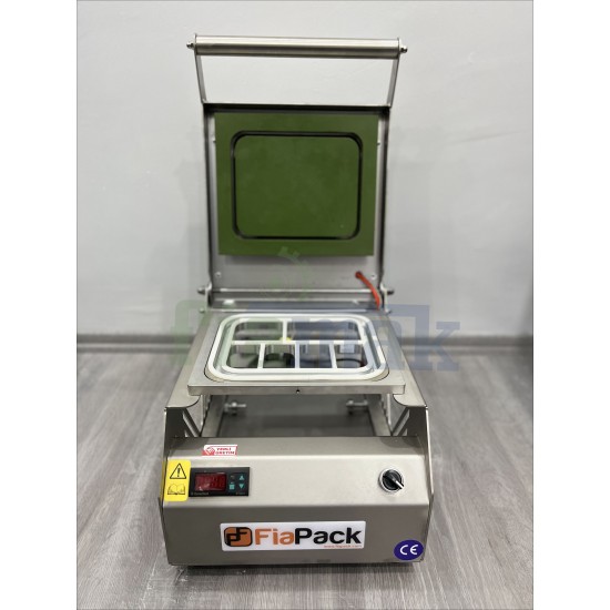 Fiapack Tabak Kapatma Makinesi Paslanmaz 227x178 mm 6 Bölmeli