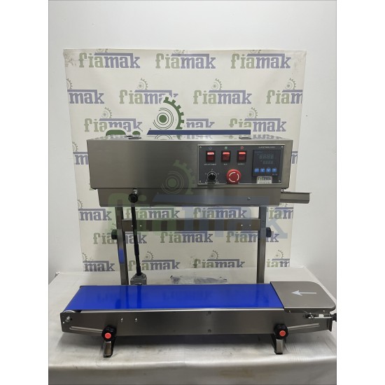 Paslanmaz Dikey Konveyörlü Yapıştırma Makinesi