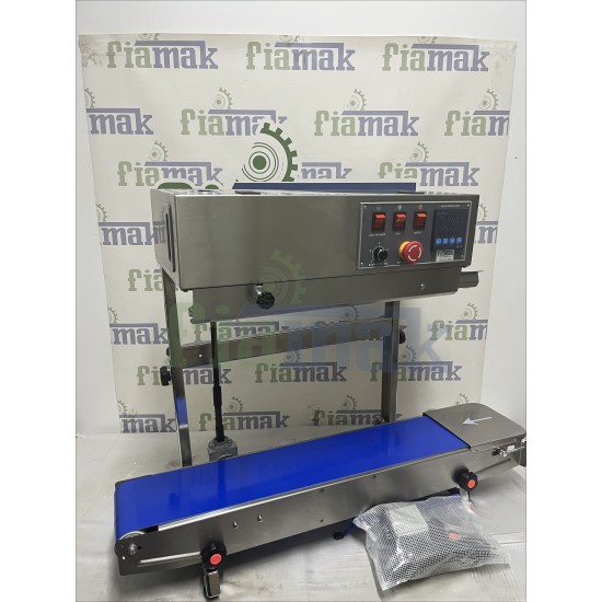 Paslanmaz Dikey Konveyörlü Yapıştırma Makinesi