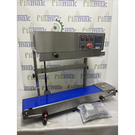 Paslanmaz Dikey Konveyörlü Yapıştırma Makinesi