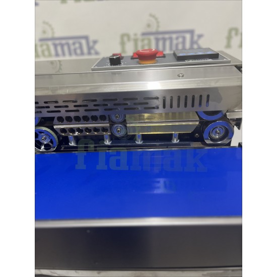 Paslanmaz Yatay Konveyörlü Yapıştırma Makinesi