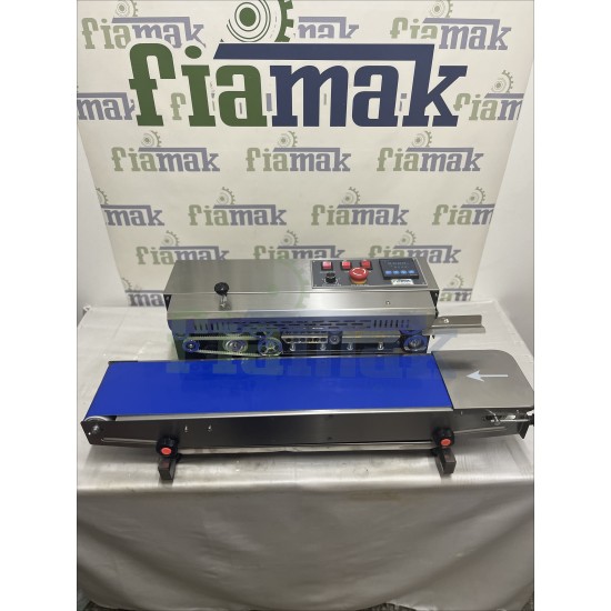 Paslanmaz Yatay Konveyörlü Yapıştırma Makinesi