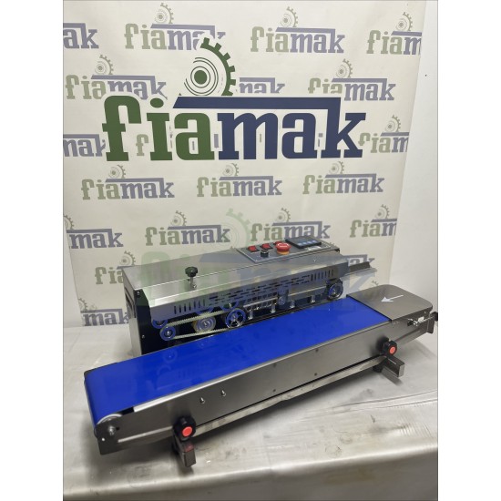 Paslanmaz Yatay Konveyörlü Yapıştırma Makinesi