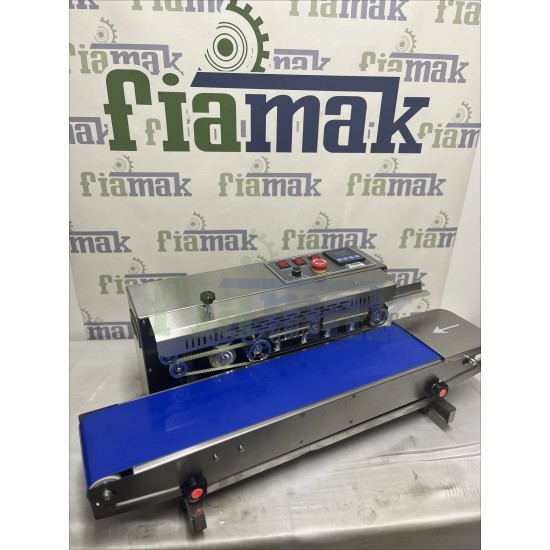 Paslanmaz Yatay Konveyörlü Yapıştırma Makinesi