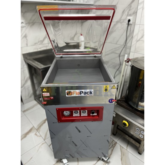 Fiapack Orange - 45 Cm Tek Çene Ayaklı Vakum Makinesi