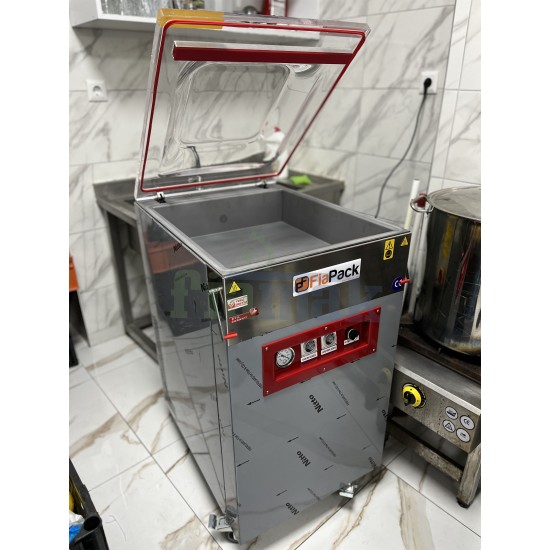 Fiapack Orange - 45 Cm Tek Çene Ayaklı Vakum Makinesi