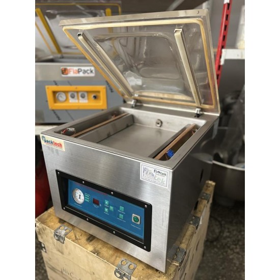 Packtech 41 cm Çift Çene Vakum Makinesi Yeni Bakımlı Gıda Vakum İkinci El