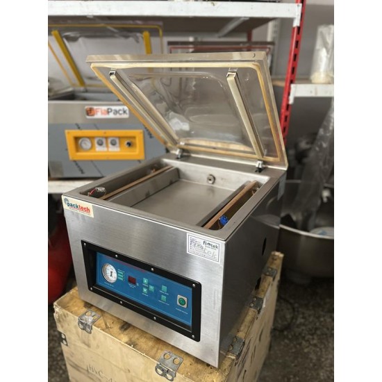 Packtech 41 cm Çift Çene Vakum Makinesi Yeni Bakımlı Gıda Vakum İkinci El