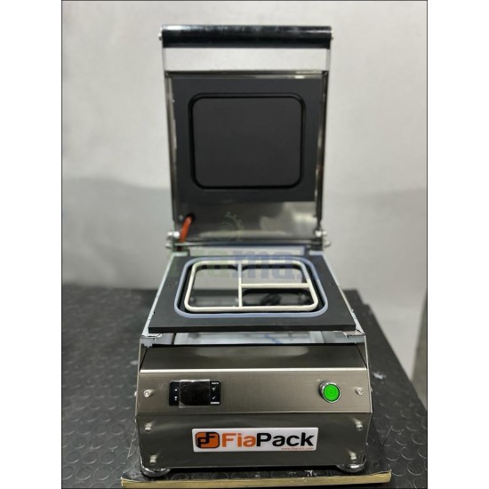 Paslanmaz Kase Tabak Kapatma Makinesi  3 Bölmeli Yemek Paketleme GMF-3