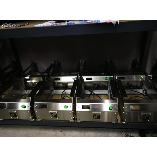 Paslanmaz Kase Tabak Kapatma Makinesi  3 Bölmeli Yemek Paketleme GMF-3