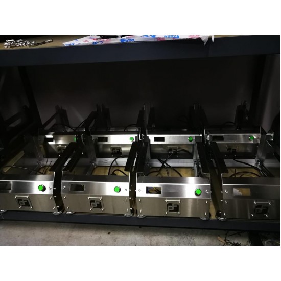 Paslanmaz Kase Tabak Kapatma Makinesi  3 Bölmeli Yemek Paketleme GMF-3