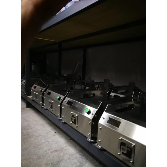 Paslanmaz Kase Tabak Kapatma Makinesi  3 Bölmeli Yemek Paketleme GMF-3