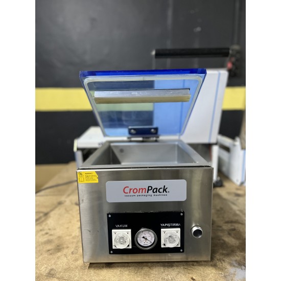 Krompack 26 Cm Tek Çene Vakum Makinası İkinci El