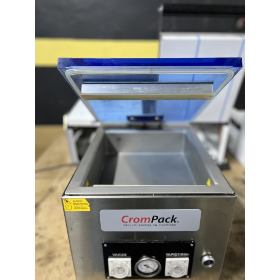 Krompack 26 Cm Tek Çene Vakum Makinası İkinci El