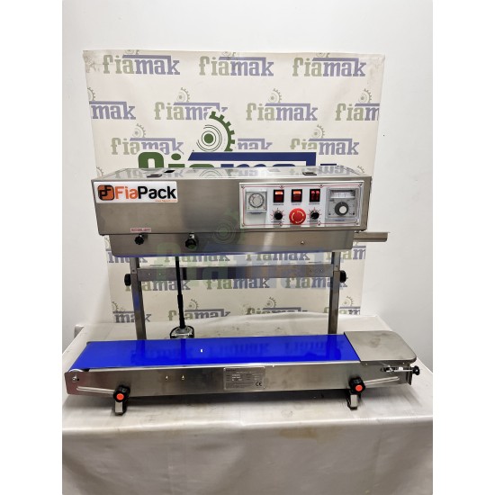 Paslanmaz Dikey Mürekkep Tarih Kodlamalı Yürüyen Bantlı Poşet Yapıştırma Makinesi