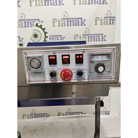 Paslanmaz Dikey Mürekkep Tarih Kodlamalı Yürüyen Bantlı Poşet Yapıştırma Makinesi