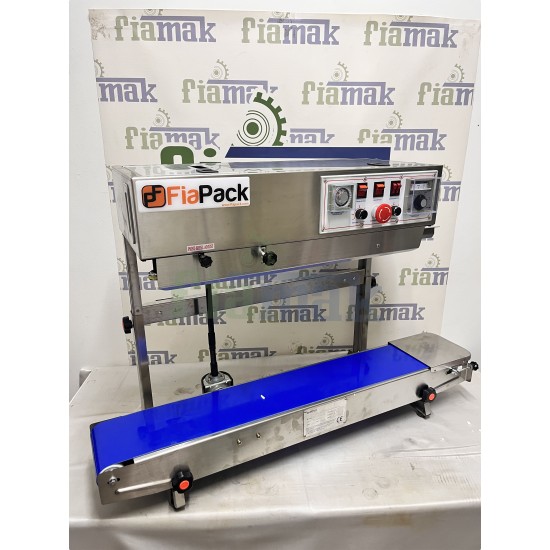 Paslanmaz Dikey Mürekkep Tarih Kodlamalı Yürüyen Bantlı Poşet Yapıştırma Makinesi