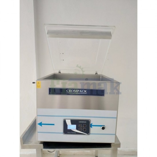 Crompack 51 cm Tek Çene Derin Hazne Vakum Makinesi: Hacimli Ürünler İçin Profesyonel Çözüm