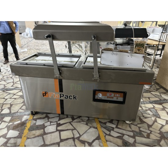 Fiapack DF610 Çift Odalı Vakum Paketleme Makinesi - Sanayi Tipi 61cm Büyük Sanayi Tipi Vakum Makinası
