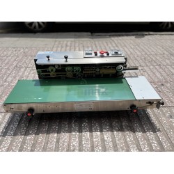 Fiapack FRD-1000L Geniş Konveyörlü Kapama Makinesi - Poşet Kapatma Makinesi - Yürüyen Bantlı Poşet Yapıştırma Makinesi