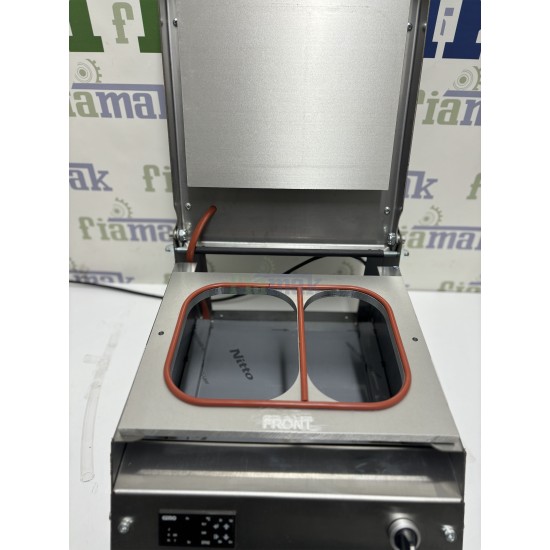 Fiapack Karton Tabak Kapatma Makinası - Karton Kase Kapatma Makinesi 2 Bölmeli