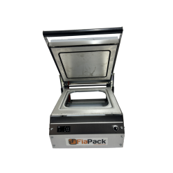 Fiapack Paslanmaz Büyük Tabak Kapatma Makinesi - Kasap Küvet Tabak Kase Kapatma Makinası