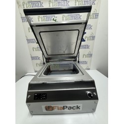 Fiapack Paslanmaz Büyük Tabak Kapatma Makinesi - Kasap Küvet Tabak Kase Kapatma Makinası