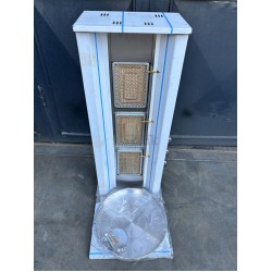 Standart 3 Radyanlı Doğalgazlı Döner Ocağı ( CE Belgeli )