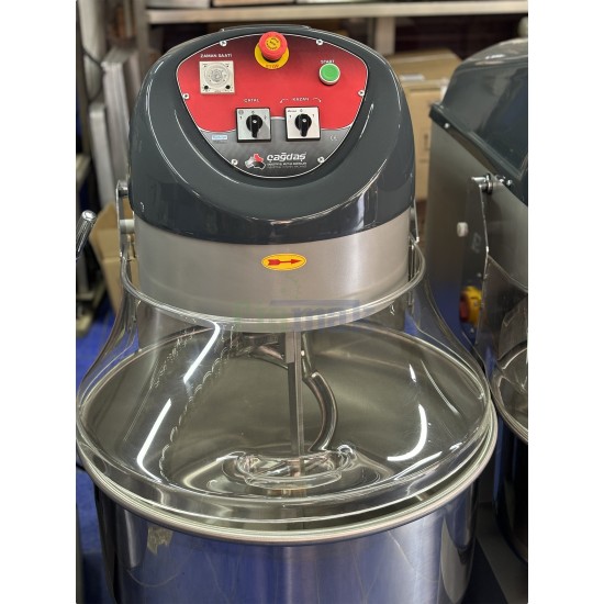 ÇDA 25 kg Spiral Hamur Yoğurma Makinesi Çift Devirli - Hamur Makinası
