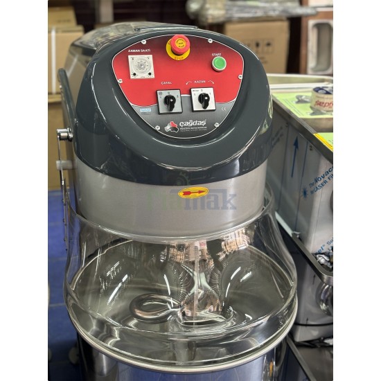 ÇDA 25 kg Spiral Hamur Yoğurma Makinesi Çift Devirli - Hamur Makinası