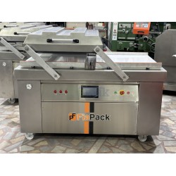 Fiapack FTV 707 Çift Odalı Vakum Paketleme Makinesi - Sanayi Tipi 71cm Büyük Sanayi Tipi Vakum Makinası