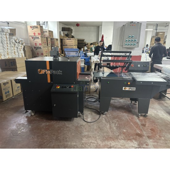 Fiapack Yarı Otomatik Tünelli Shrink Ambalaj Makinesi PLK45 TRP