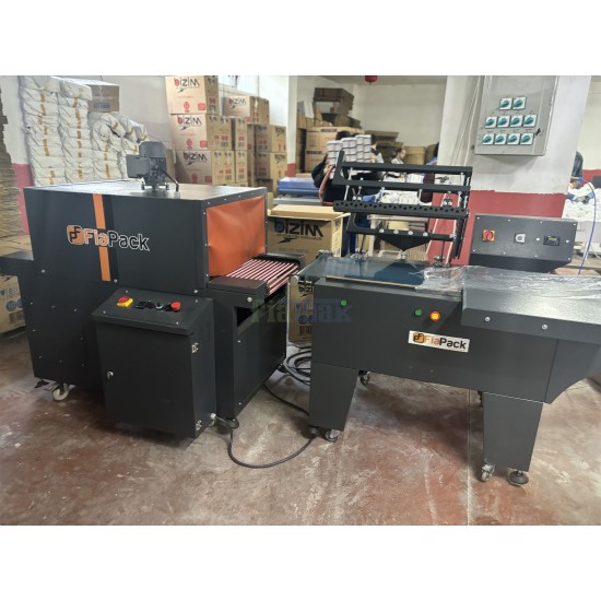 Fiapack Yarı Otomatik Tünelli Shrink Ambalaj Makinesi PLK45 TRP