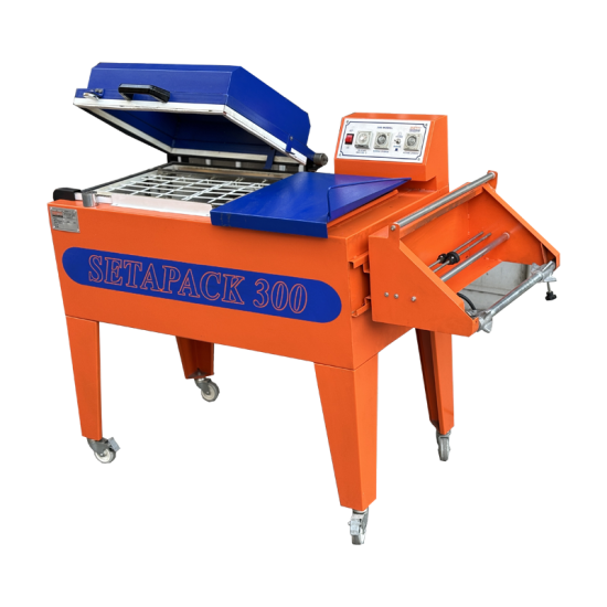 Setapack M 300 Manuel Shrink Makinası Kapaklı Shrink Makinesi 30x50 cm