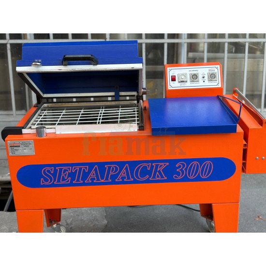 Setapack M 300 Manuel Shrink Makinası Kapaklı Shrink Makinesi 30x50 cm
