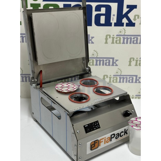 Pamuk Şeker Ambalajlama Makinesi Kase Kapatma Bardak Kapatma Makinası