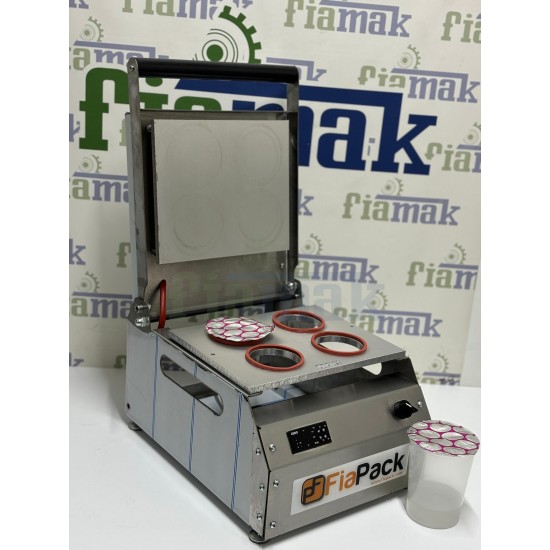 Pamuk Şeker Ambalajlama Makinesi Kase Kapatma Bardak Kapatma Makinası