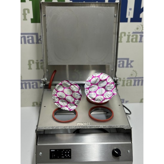 Pamuk Şeker Ambalajlama Makinesi Kase Kapatma Bardak Kapatma Makinası