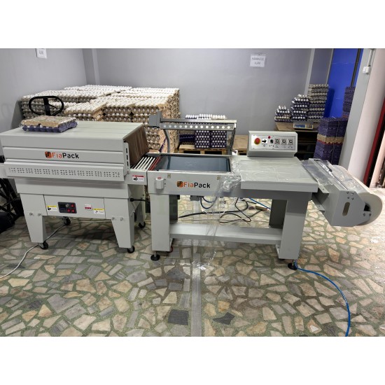 Yarı Otomatik 45 x 55 Shrink Makinası - Shrink Paketleme Makinesi