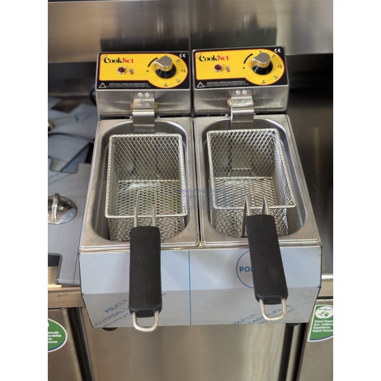 CookSet 3+3 Elektrikli Fritöz