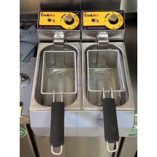 CookSet 3+3 Elektrikli Fritöz
