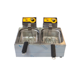 Cookset Elektrikli Fritöz 5+5 (10 LT)