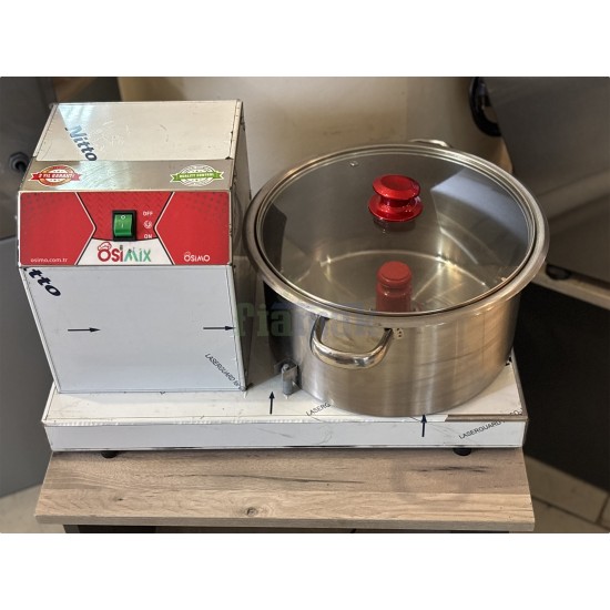 Osimix 8 L Paslanmaz Çelik Soğan Doğrama Makinesi